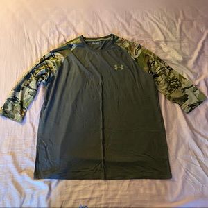 Under Armour Camo 3/4 T-Shirt